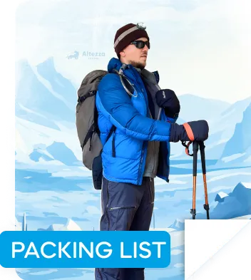 Descargá el PDF de la lista de equipaje para Kilimanjaro