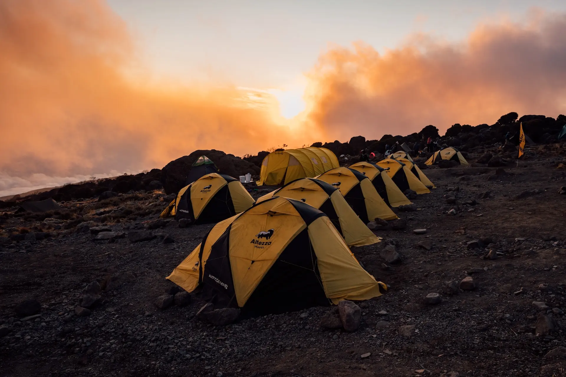 Las carpas clásicas que usamos en nuestras expediciones