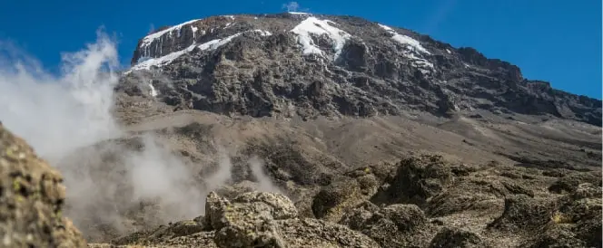 Ruta Marangu - Day 4 - Trekking desde la cabaña Horombo hasta la cabaña Kibo
